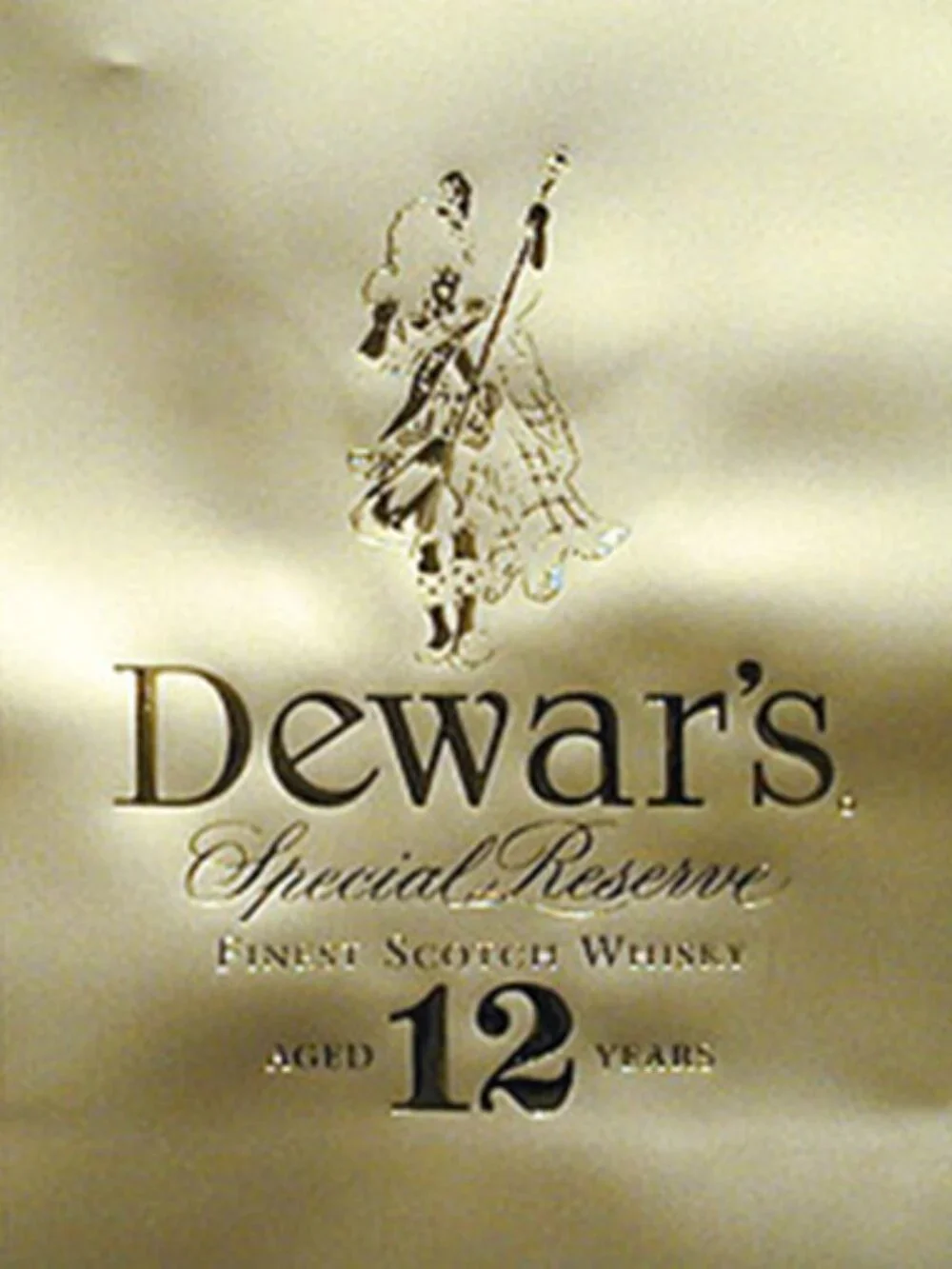 DEWAR DEWAR'S & PLAYBOY Gold Vinyl Gift Bags - Set of 2 - Very Unique - NEW!!